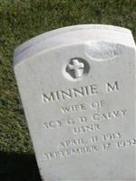 Minnie M Calvy