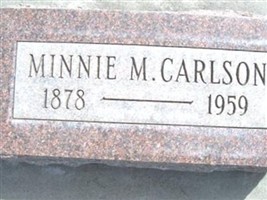Minnie M. Carlson Minnie M. Carlson