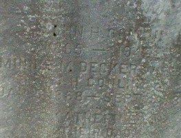 Minnie M Decker Conlin Minnie M Decker Conlin