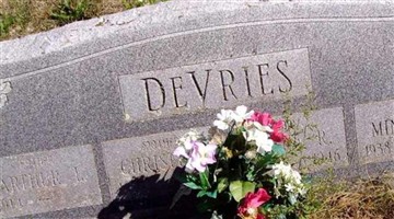 Minnie M. DeVries Minnie M. DeVries