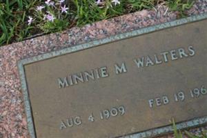 Minnie M McCoy Walters