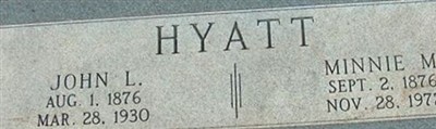 Minnie M. Peck Hyatt