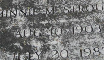 Minnie M. Stroupe Minnie M. Stroupe