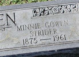 Minnie Martin Gowen