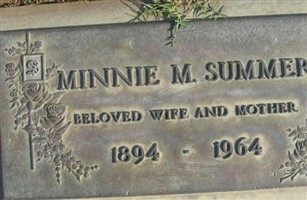 Minnie Maybelle Millsaps Summers