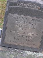 Minnie Mildred Gibson Gibson