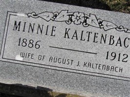 Minnie Rebecca Reddick Kaltenbach