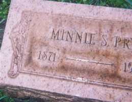 Minnie S. McBride Pry Minnie S. McBride Pry