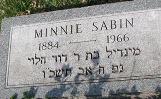 Minnie Sabin