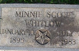 Minnie Scott Whitlow Minnie Scott Whitlow