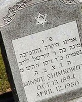 Minnie Shimkowitz Minnie Shimkowitz