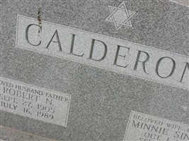 Minnie Singer Calderon Minnie Singer Calderon