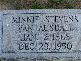 Minnie Stevens Van Ausdall