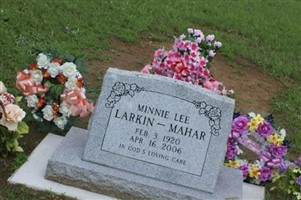 Minnie Lee Tuggle Larkin-Mahar