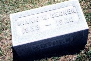 Minnie W. Becker Minnie W. Becker