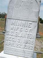 Minnie Westray Blanton Minnie Westray Blanton