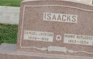 Minnie Willard Rutledge Isaacks Minnie Willard Rutledge Isaacks