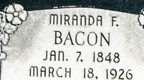 Miranda Foutz Bacon Miranda Foutz Bacon