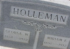 Miriam E. Holleman Miriam E. Holleman