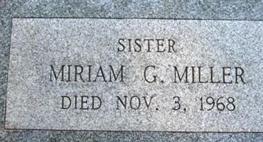 Miriam Gertrude Miller
