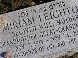 Miriam Leighton