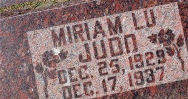 Miriam Lu Judd Miriam Lu Judd