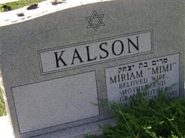 Miriam "Mimi" Kalson