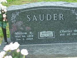 Miriam R. Fritz Sauder