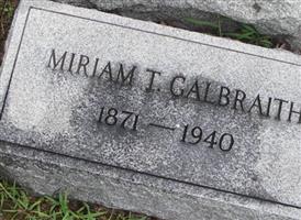 Miriam T. Galbraith