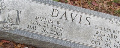Miriam W. Davis