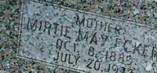 Mirtie May Eckert McGlaughlin Mirtie May Eckert McGlaughlin