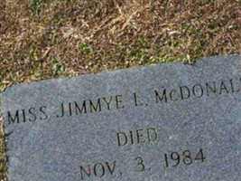 Miss Jimmye Lee McDonald Miss Jimmye Lee McDonald