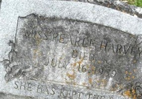 Miss Pearle Harvey