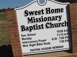 Sweet Home Missionary Baptist Church Cemetery