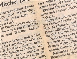 Mitchel Delmar Joines