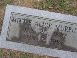 Mittie Alice Murphy Mittie Alice Murphy