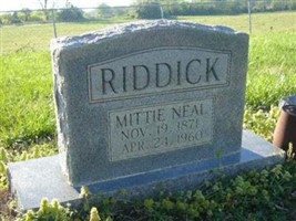 Mittie Neal Riddick