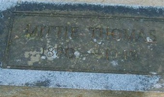Mittie Thomas Mittie Thomas