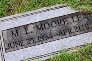 M.L. Moore Lea M.L. Moore Lea