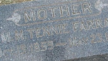 M.M. Tennie Farrar M.M. Tennie Farrar