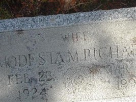 Modesta Richards Peck Modesta Richards Peck