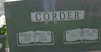 Mollie Jewell B. Corder