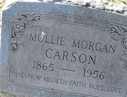 Mollie Margan Carson Mollie Margan Carson