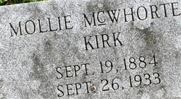 Mollie McWhorter Kirk