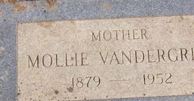 Mollie Wilkinson Hudgins Vandergriff