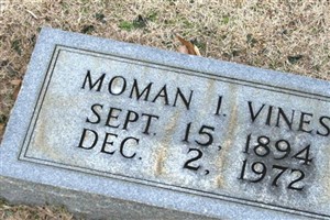 Moman I. Vines