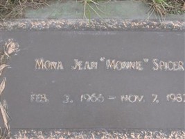 Mona Jean "Monnie" Spicer Mona Jean "Monnie" Spicer