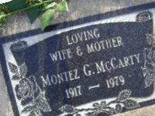 Montez Gertrude Fodge McCarty