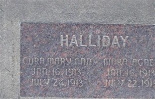 Mora Agnes Halliday Mora Agnes Halliday