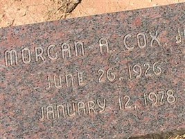 Morgan A Cox, Jr